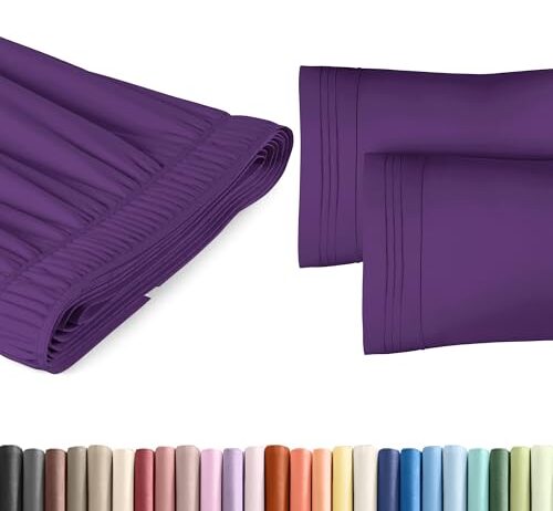 CGK Linens Twin Bed Skirt (24" Drop)