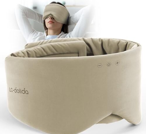 Falls-asleep cooling with built-in sound