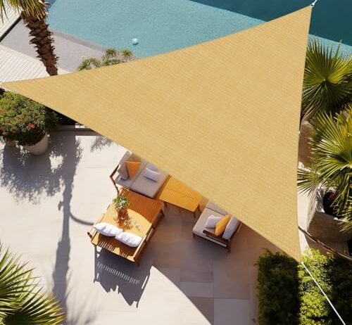 One sail, one whole patio