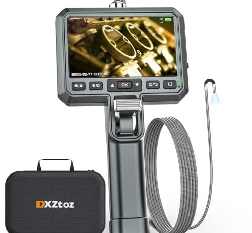One lens, full sensor, steerable tip