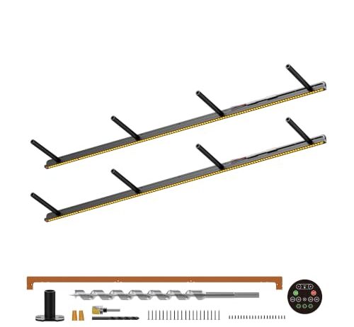 Forty inches with built-in light