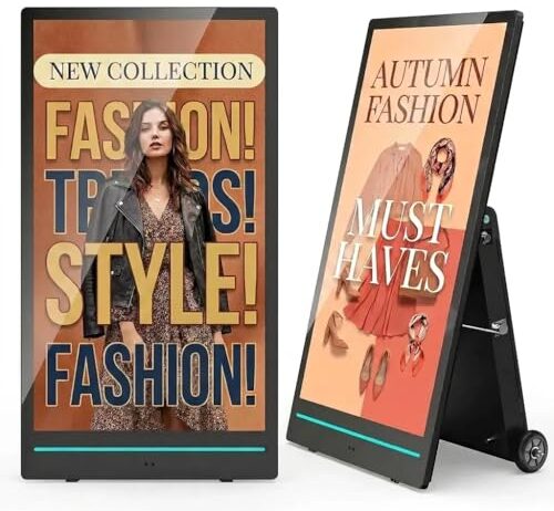 Portable, weatherproof, sun-readable
